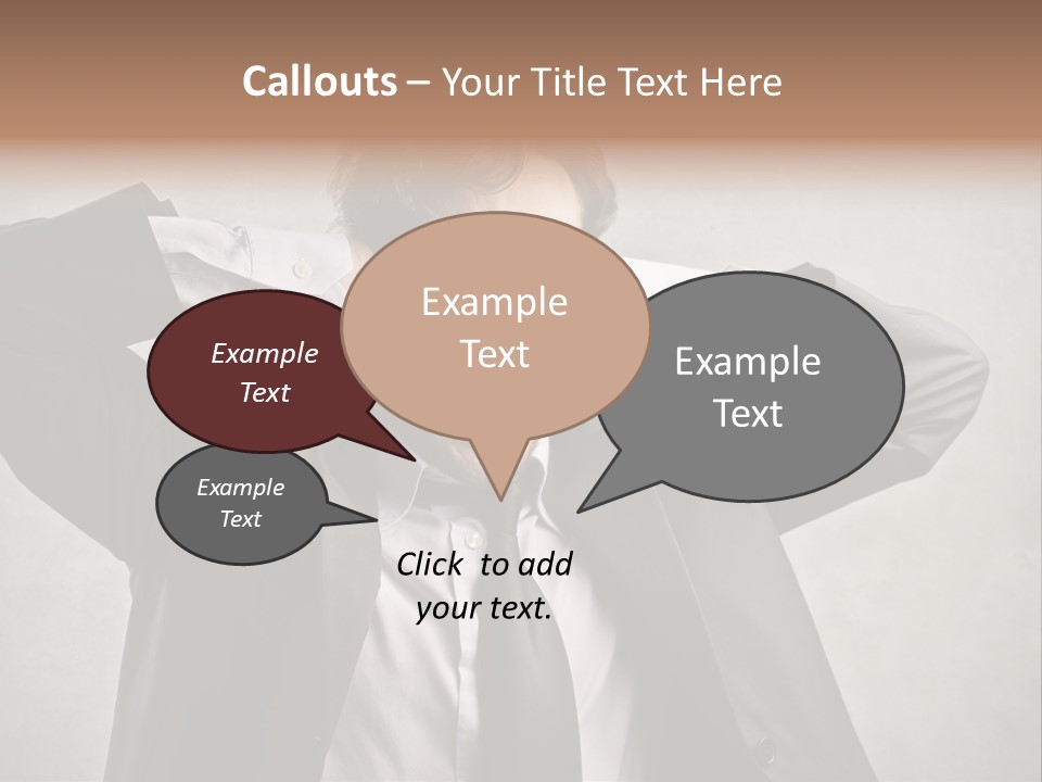 Ear Portrait Tongue PowerPoint Template