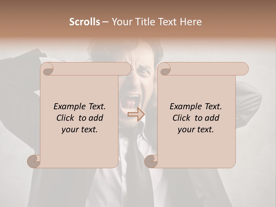 Ear Portrait Tongue PowerPoint Template