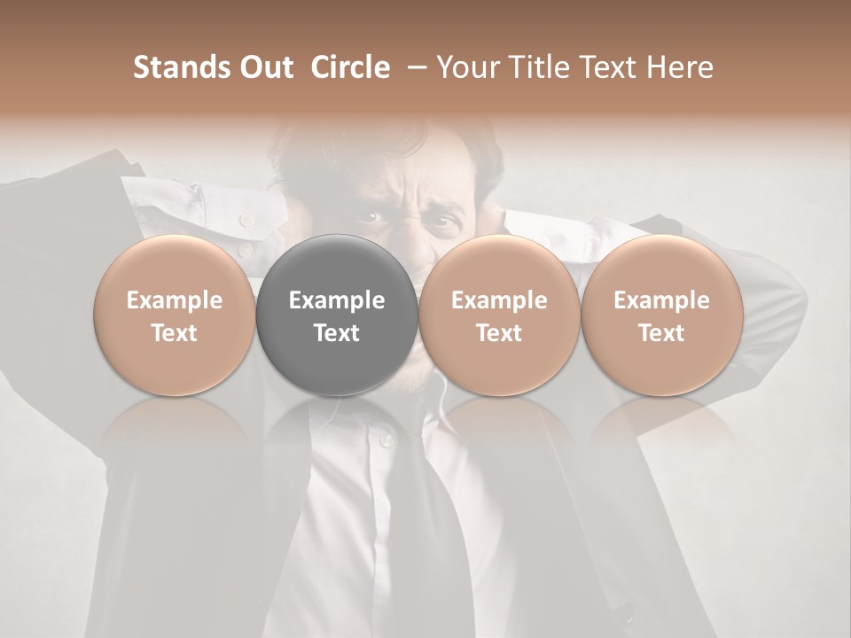 Ear Portrait Tongue PowerPoint Template