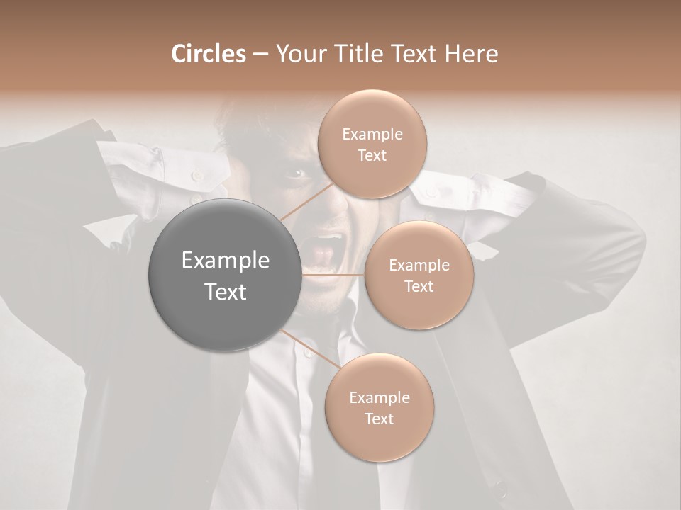 Ear Portrait Tongue PowerPoint Template