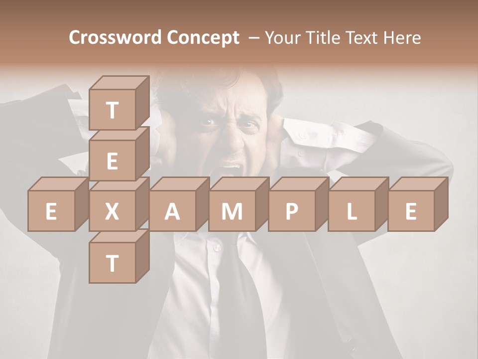 Ear Portrait Tongue PowerPoint Template