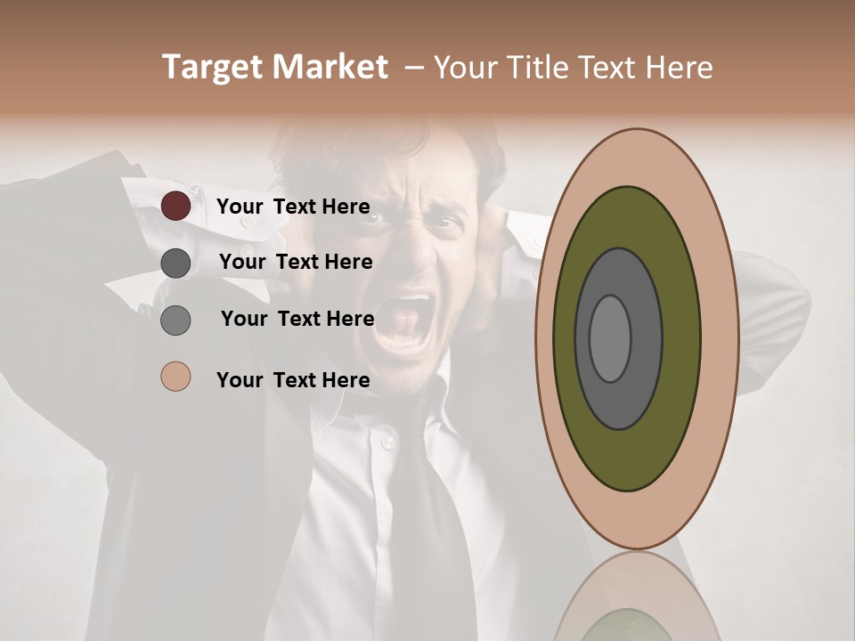 Ear Portrait Tongue PowerPoint Template