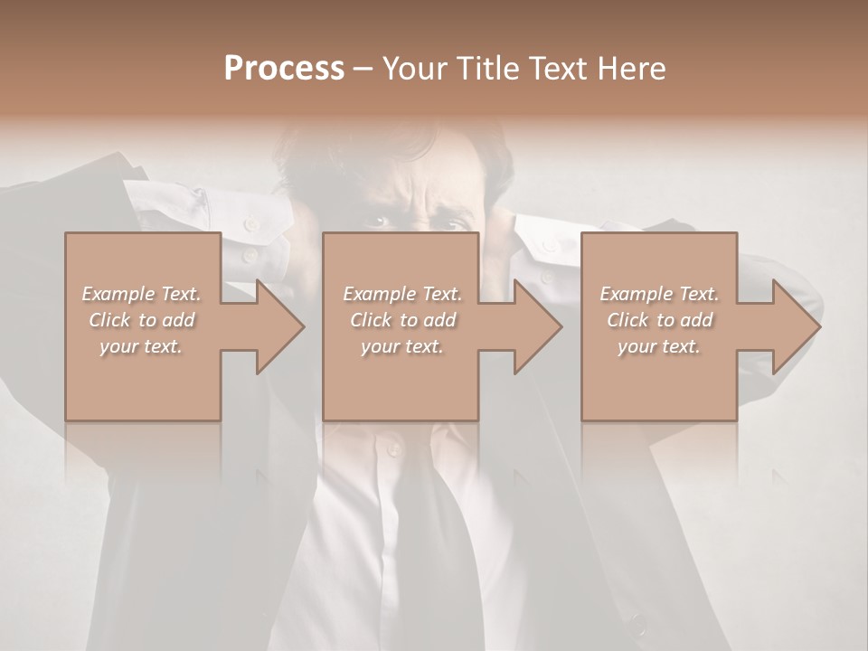 Ear Portrait Tongue PowerPoint Template