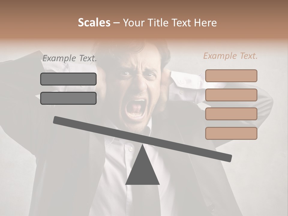 Ear Portrait Tongue PowerPoint Template