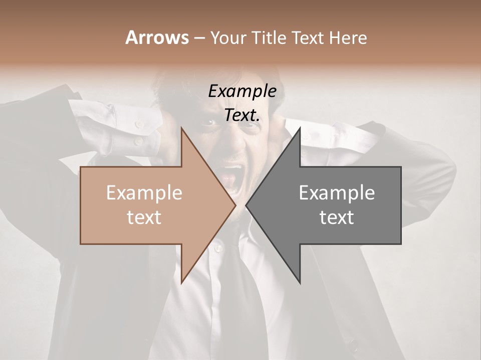 Ear Portrait Tongue PowerPoint Template