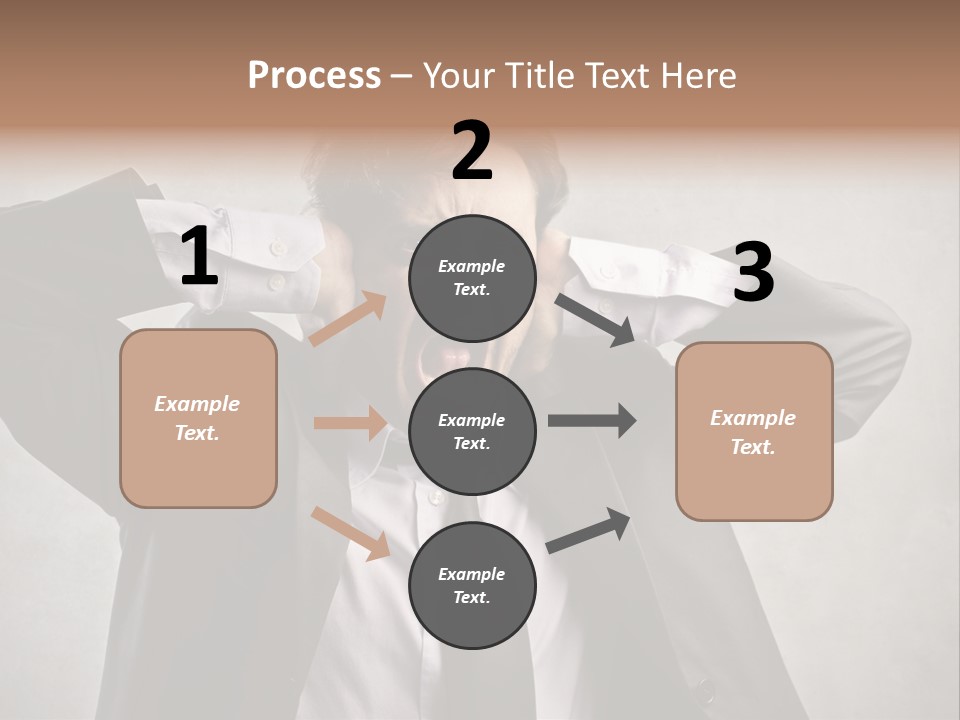 Ear Portrait Tongue PowerPoint Template