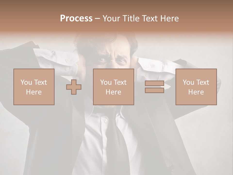 Ear Portrait Tongue PowerPoint Template