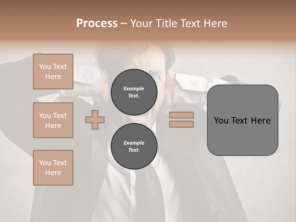 Ear Portrait Tongue PowerPoint Template