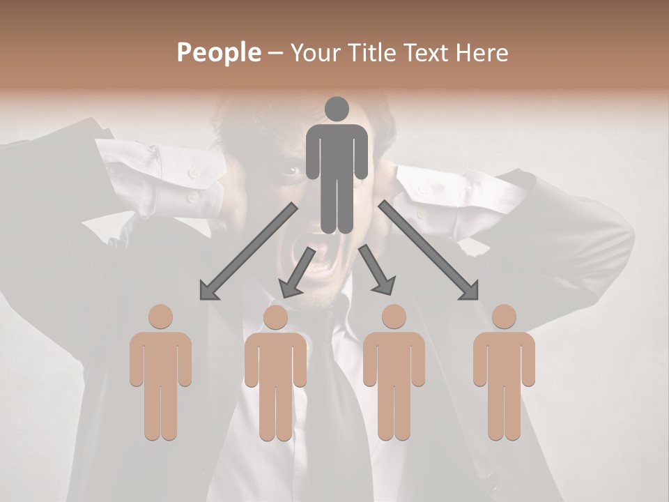 Ear Portrait Tongue PowerPoint Template