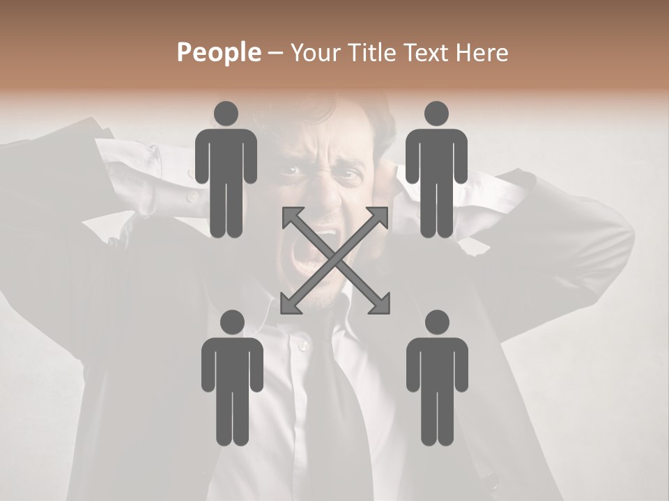 Ear Portrait Tongue PowerPoint Template