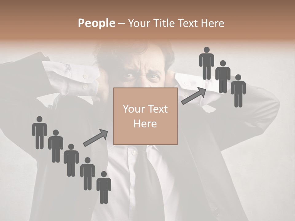 Ear Portrait Tongue PowerPoint Template