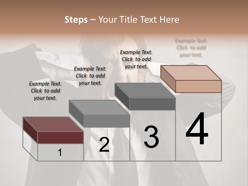 Ear Portrait Tongue PowerPoint Template