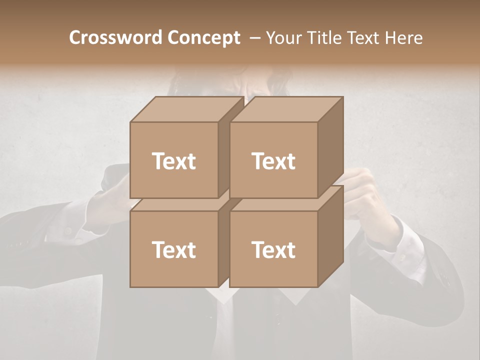 Adult Concept Man PowerPoint Template