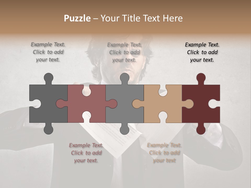 Adult Concept Man PowerPoint Template