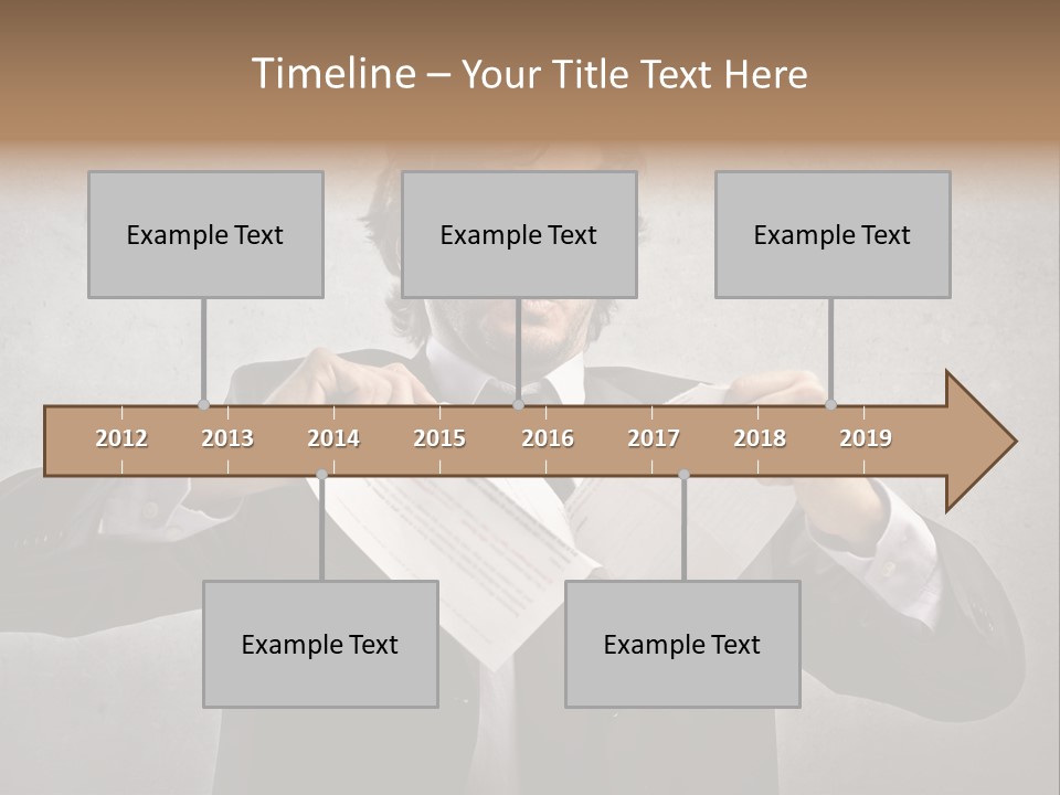 Adult Concept Man PowerPoint Template