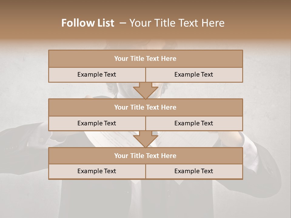 Adult Concept Man PowerPoint Template