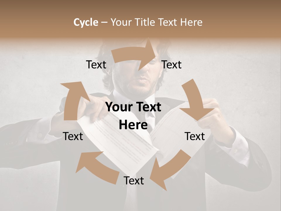Adult Concept Man PowerPoint Template