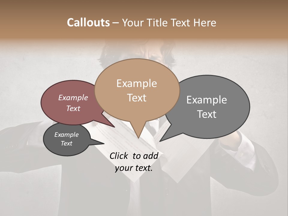Adult Concept Man PowerPoint Template