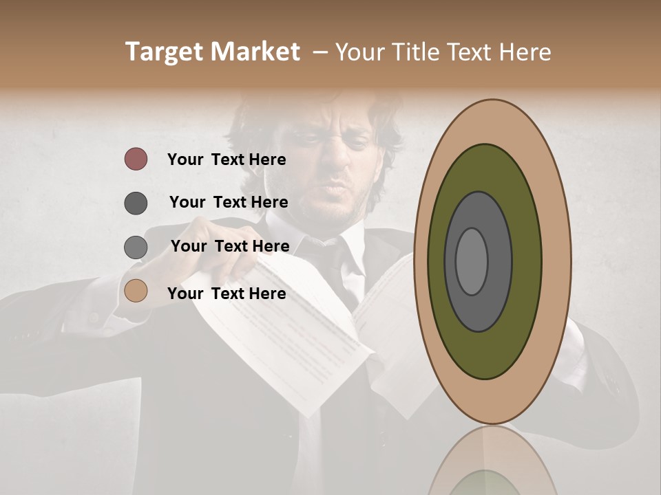 Adult Concept Man PowerPoint Template