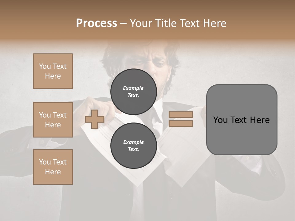 Adult Concept Man PowerPoint Template