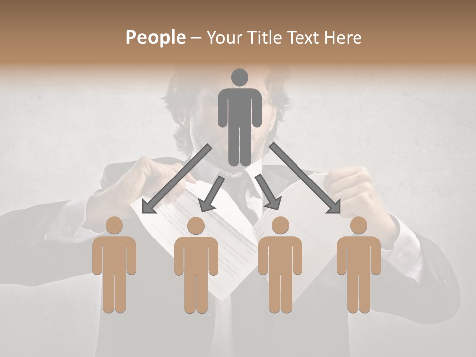 Adult Concept Man PowerPoint Template