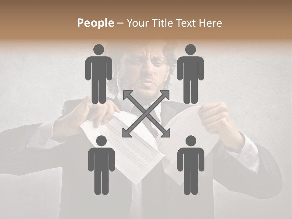 Adult Concept Man PowerPoint Template