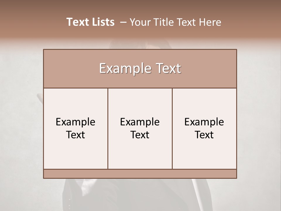 Concept Young Businessman PowerPoint Template