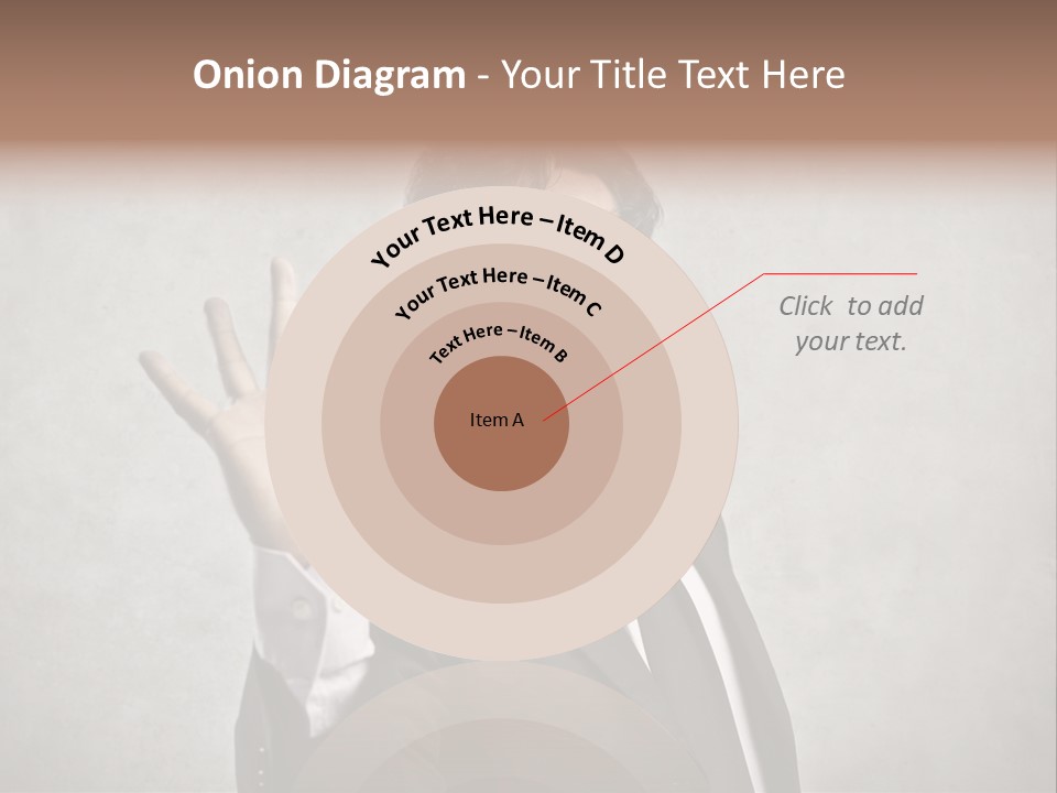 Concept Young Businessman PowerPoint Template