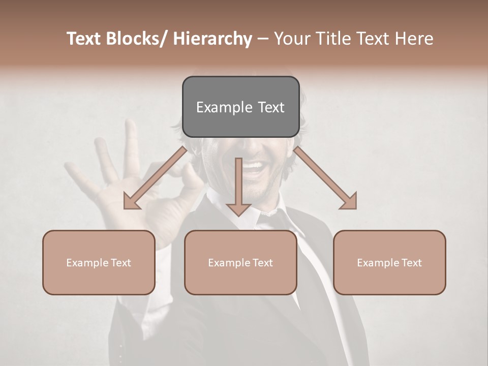 Concept Young Businessman PowerPoint Template