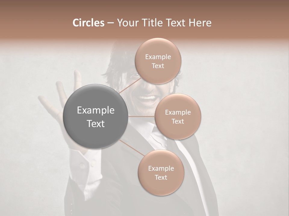 Concept Young Businessman PowerPoint Template