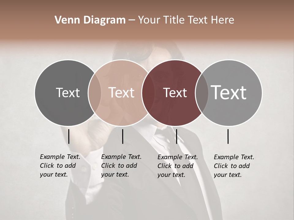 Concept Young Businessman PowerPoint Template