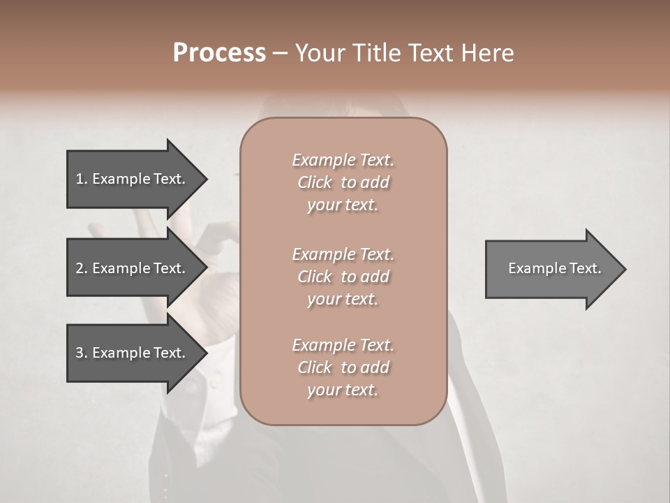 Concept Young Businessman PowerPoint Template
