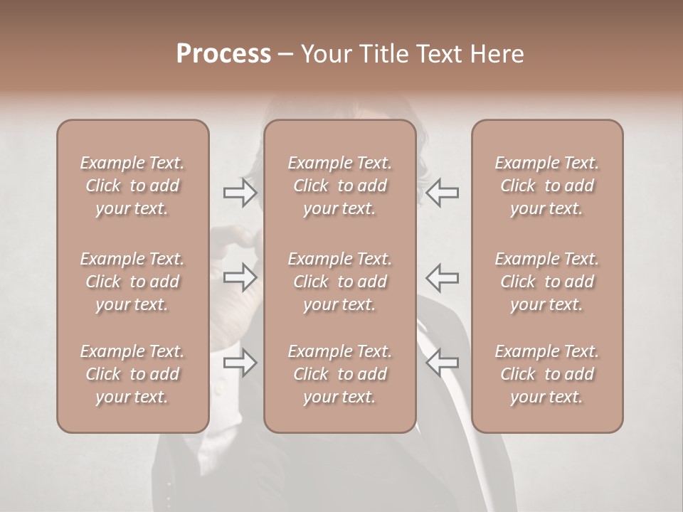 Concept Young Businessman PowerPoint Template