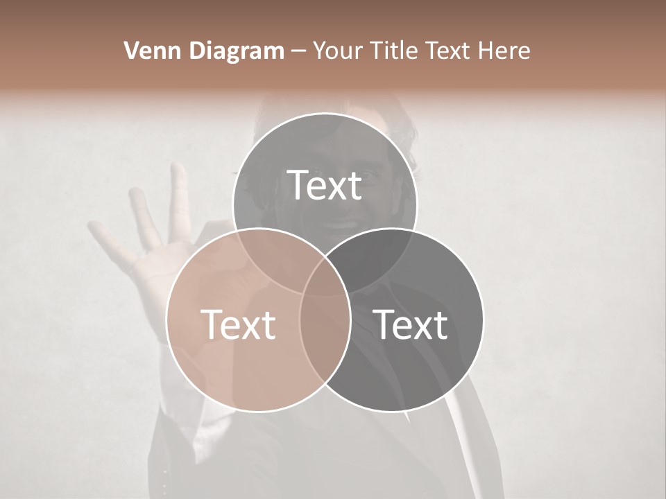 Concept Young Businessman PowerPoint Template