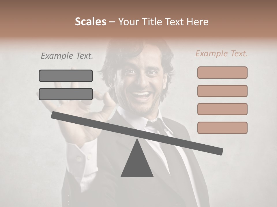Concept Young Businessman PowerPoint Template