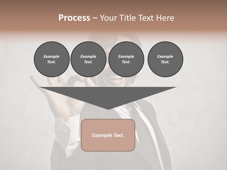Concept Young Businessman PowerPoint Template