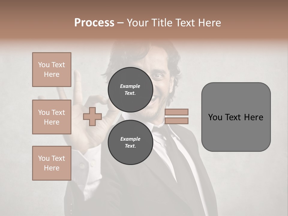 Concept Young Businessman PowerPoint Template