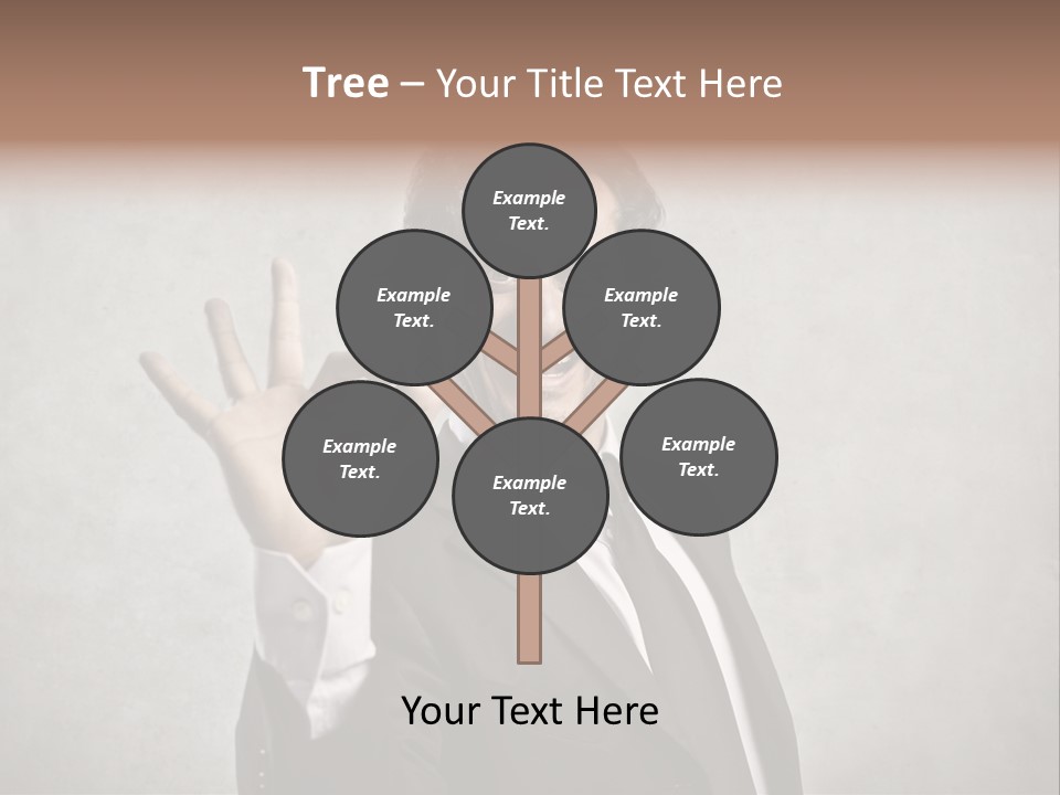 Concept Young Businessman PowerPoint Template