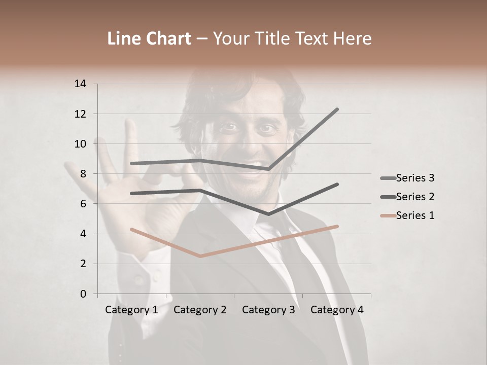 Concept Young Businessman PowerPoint Template