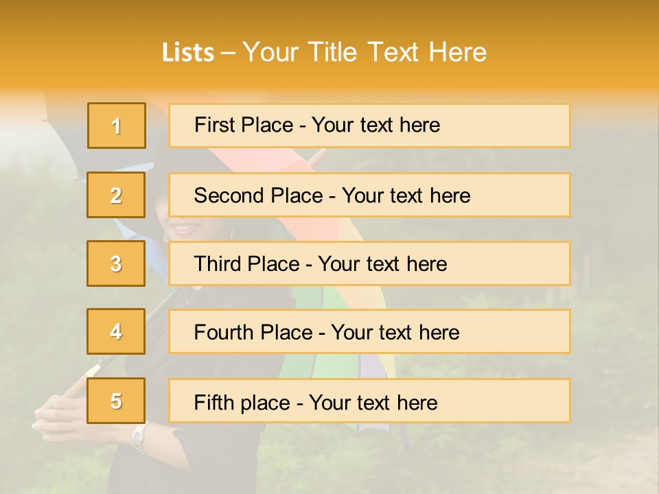Autumn Beauty Weather PowerPoint Template