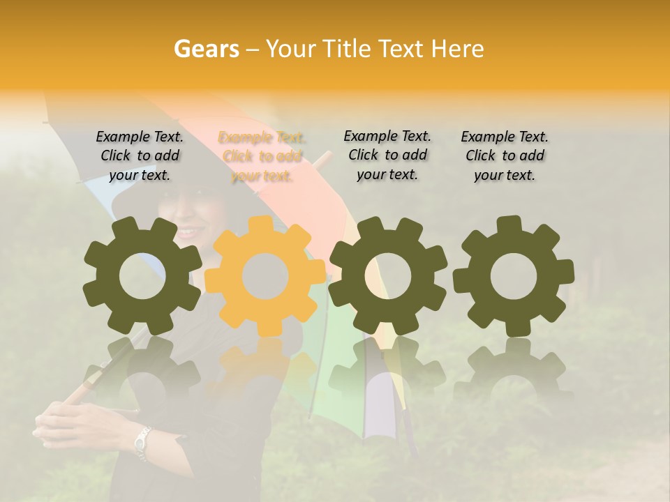 Autumn Beauty Weather PowerPoint Template