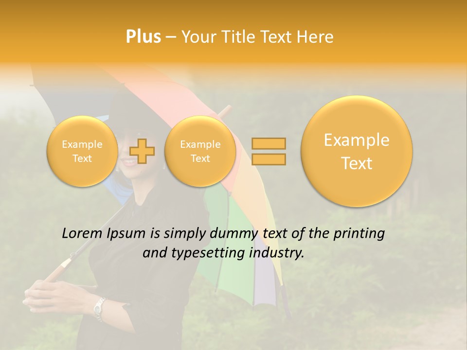 Autumn Beauty Weather PowerPoint Template