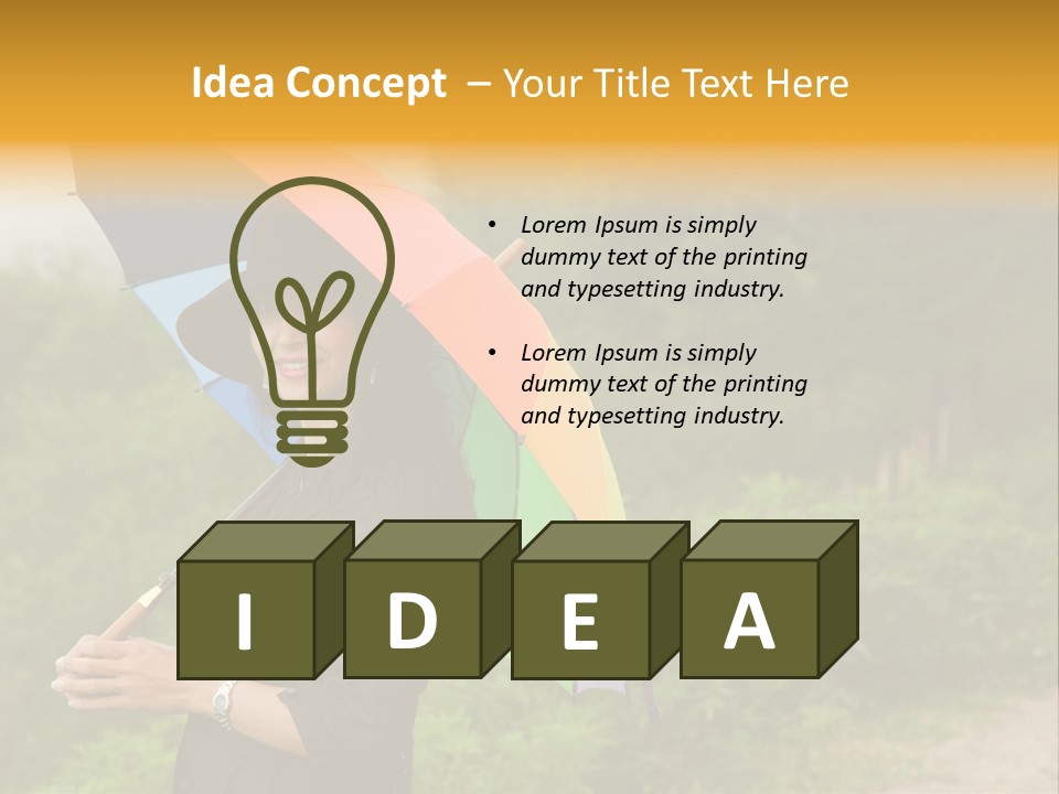 Autumn Beauty Weather PowerPoint Template