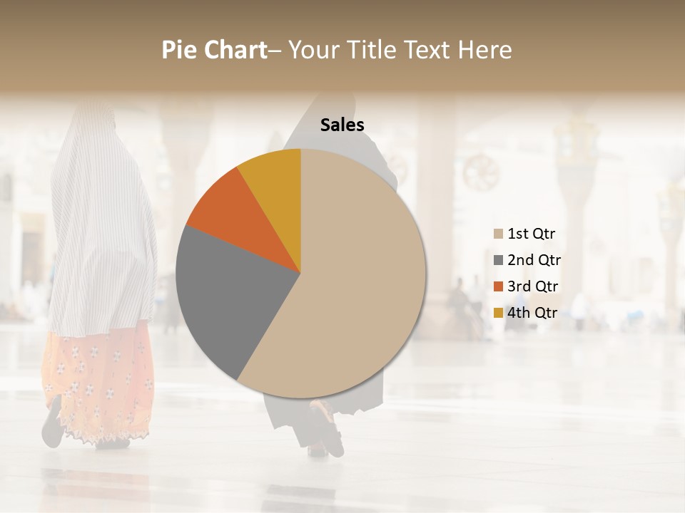 Pray Arab Omra PowerPoint Template