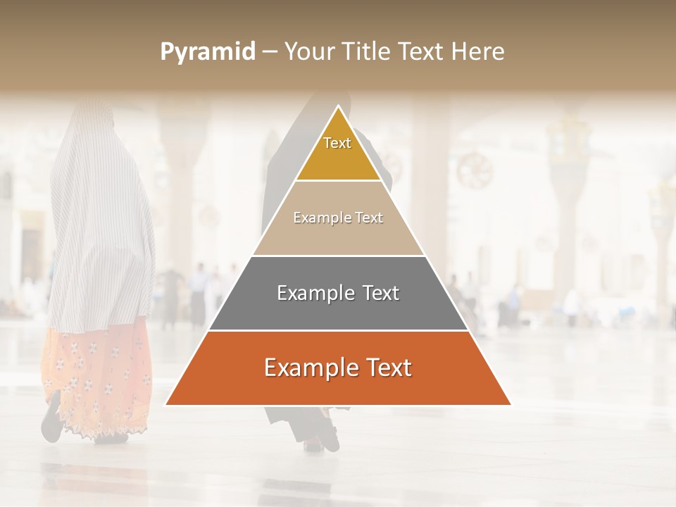 Pray Arab Omra PowerPoint Template