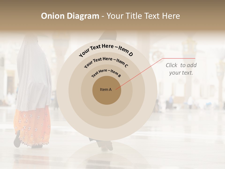 Pray Arab Omra PowerPoint Template