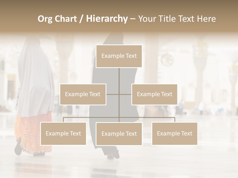 Pray Arab Omra PowerPoint Template