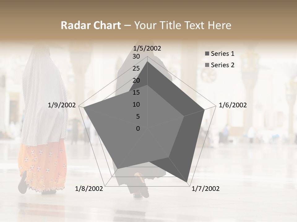 Pray Arab Omra PowerPoint Template