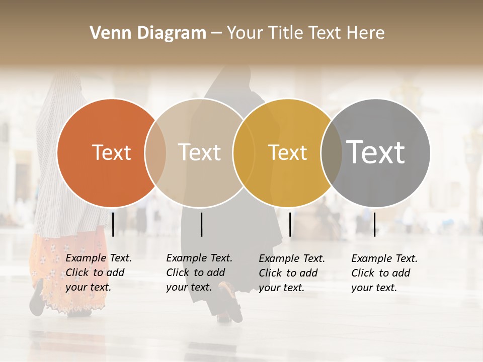 Pray Arab Omra PowerPoint Template