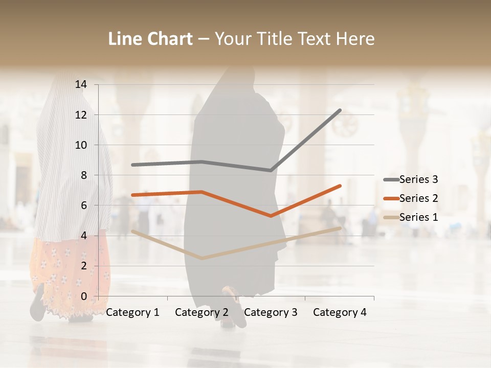 Pray Arab Omra PowerPoint Template